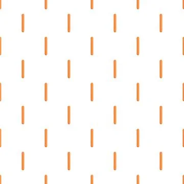 Seamless orange vertical lines repeating pattern background Stock Illustration