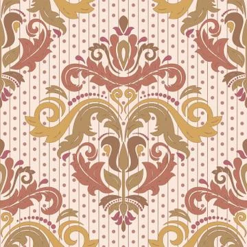 Seamless Orient  Background Stock Illustration