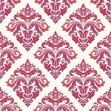 Seamless Orient Vector Background Stock Illustration