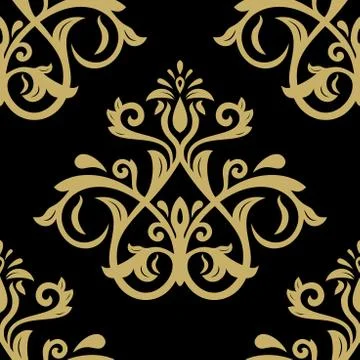 Seamless Orient Vector Background Illustrazione stock