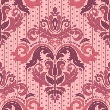 Seamless Orient Vector Background Stock Illustration