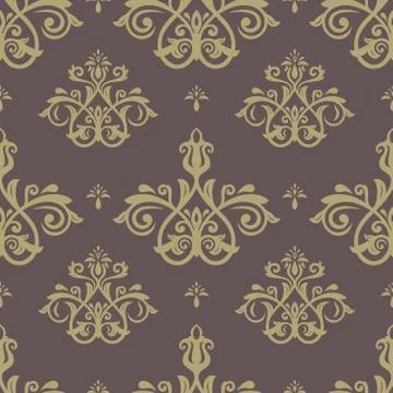 Seamless Orient Vector Background Stock Illustration