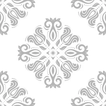 Seamless Orient Vector Background Stock Illustration