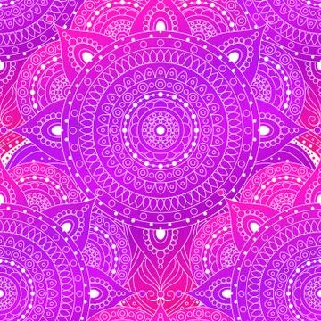 Seamless oriental arabesque pattern Stock Illustration