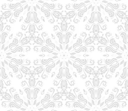 Seamless Oriental  Background Stock Illustration