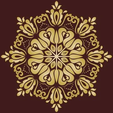 Seamless Oriental Background Stock Illustration