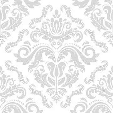 Seamless Oriental Background Stock Illustration