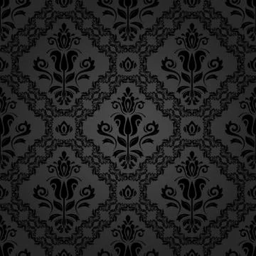 Seamless Oriental Background Stock Illustration