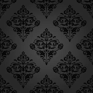 Seamless Oriental Background Stock Illustration