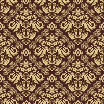 Seamless Oriental Background Stock Illustration