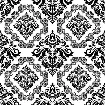 Seamless Oriental Background Stock Illustration