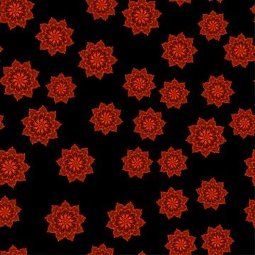 Seamless oriental ornamental pattern. Illustrazione stock
