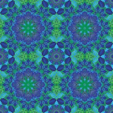 Seamless oriental ornamental pattern. Vector Stock Illustration