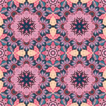 Seamless oriental ornamental pattern. Vector Stock Illustration