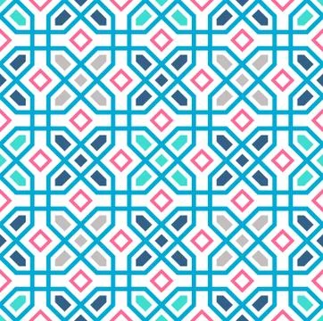 Seamless oriental pattern. Vector background Stock Illustration