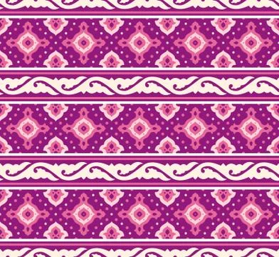Seamless oriental pattern. Vector background Stock Illustration