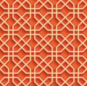 Seamless oriental pattern. Vector background Stock Illustration
