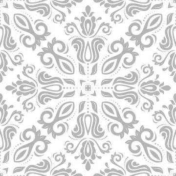 Seamless Oriental Vector Background Stock Illustration