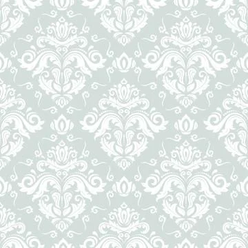 Seamless Oriental Vector Background Stock Illustration