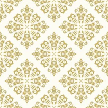 Seamless Oriental Vector Background Illustrazione stock