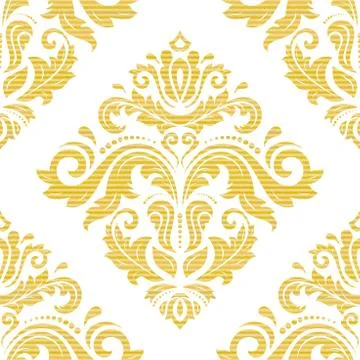 Seamless Oriental Vector Background Stock Illustration