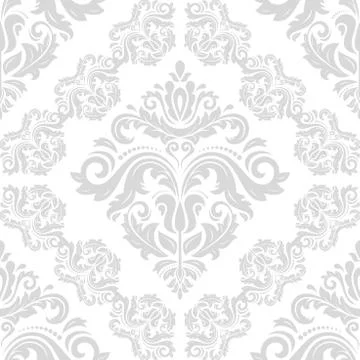 Seamless Oriental Vector Background Stock Illustration