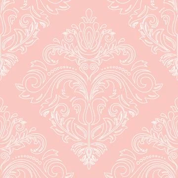 Seamless Oriental Vector Background Stock Illustration