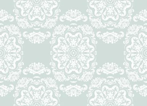 Seamless Oriental Vector Background Stock Illustration