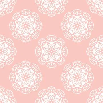 Seamless Oriental Vector Background Stock Illustration