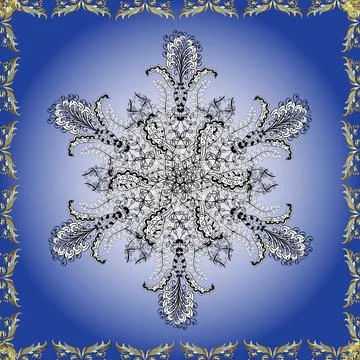 Seamless Oriental vector cute pattern with arabesques and floral elements. Tradi Stock Illustration