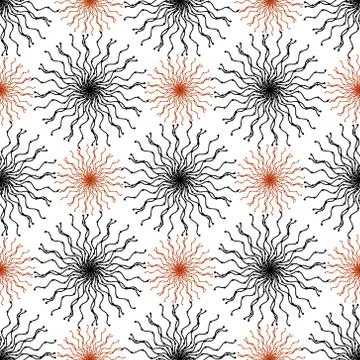 Seamless original pattern, vector illustration Stock Illustration