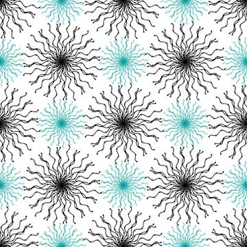 Seamless original pattern, vector illustration Stock Illustration