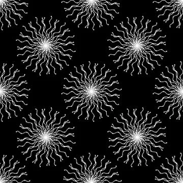 Seamless original pattern, vector illustration Illustrazione stock