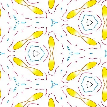 Seamless ornament. Abstract texture. Seamless background. Creative background. S Stock Illustration