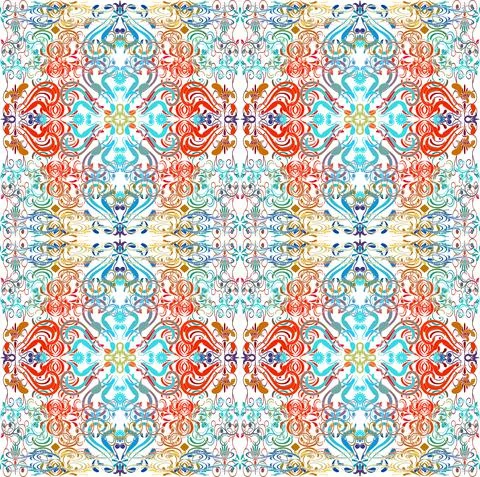 Seamless ornament Stock Illustration