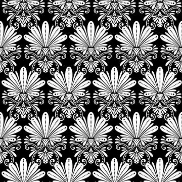 Seamless ornament pattern abstract.Geometric folklore pattern.Tribal ethnic Stock Illustration