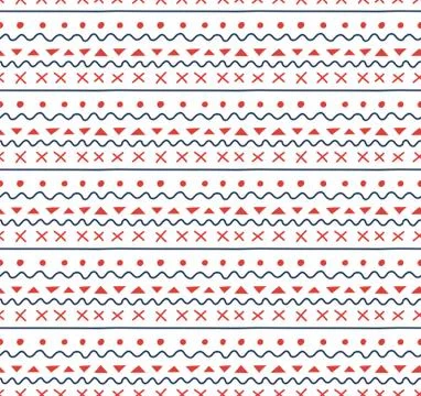 Seamless ornament pattern Stock Illustration