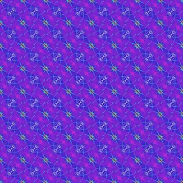 Seamless ornament pattern texture for wallpaper or decor Stock Illustration