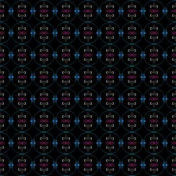 Seamless ornament pattern texture for wallpaper or decor Stock Illustration