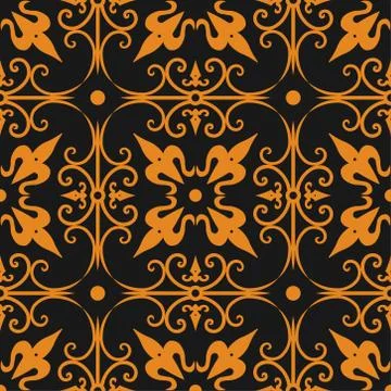 Seamless ornament pattern -  vector Stock Illustration