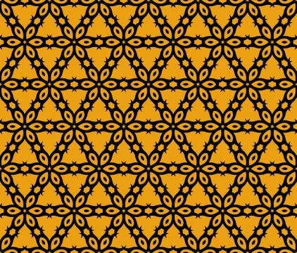 Seamless ornament pattern vector illustration Illustrazione stock