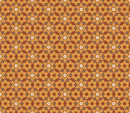 Seamless ornament pattern vector illustration Illustrazione stock