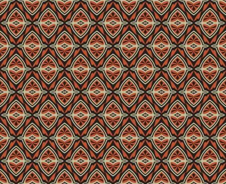 Seamless ornament pattern vector illustration Illustrazione stock