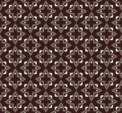 Seamless ornament pattern vector illustration Illustrazione stock