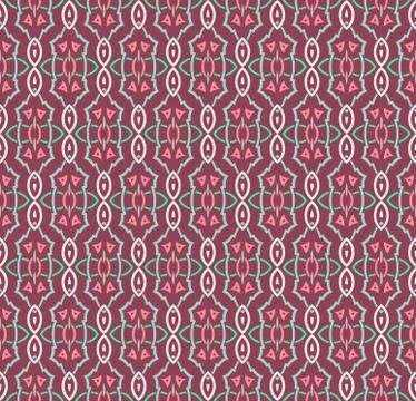 Seamless ornament pattern vector illustration Stock Illustration