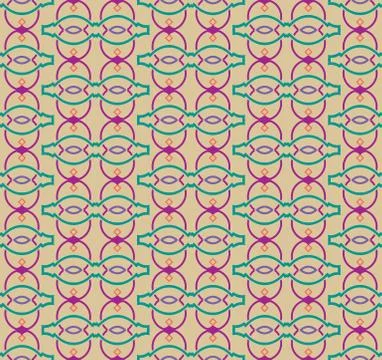 Seamless ornament pattern vector illustration 스톡 일러스트