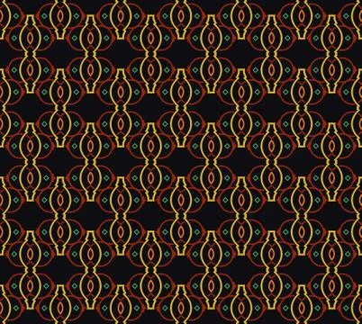 Seamless ornament pattern vector illustration 스톡 일러스트