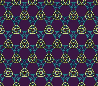 Seamless ornament pattern vector illustration Illustrazione stock