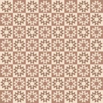Seamless ornament pattern vector tile Ilustración de archivo