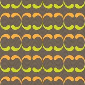 Seamless ornament pattern vector tile Ilustración de archivo
